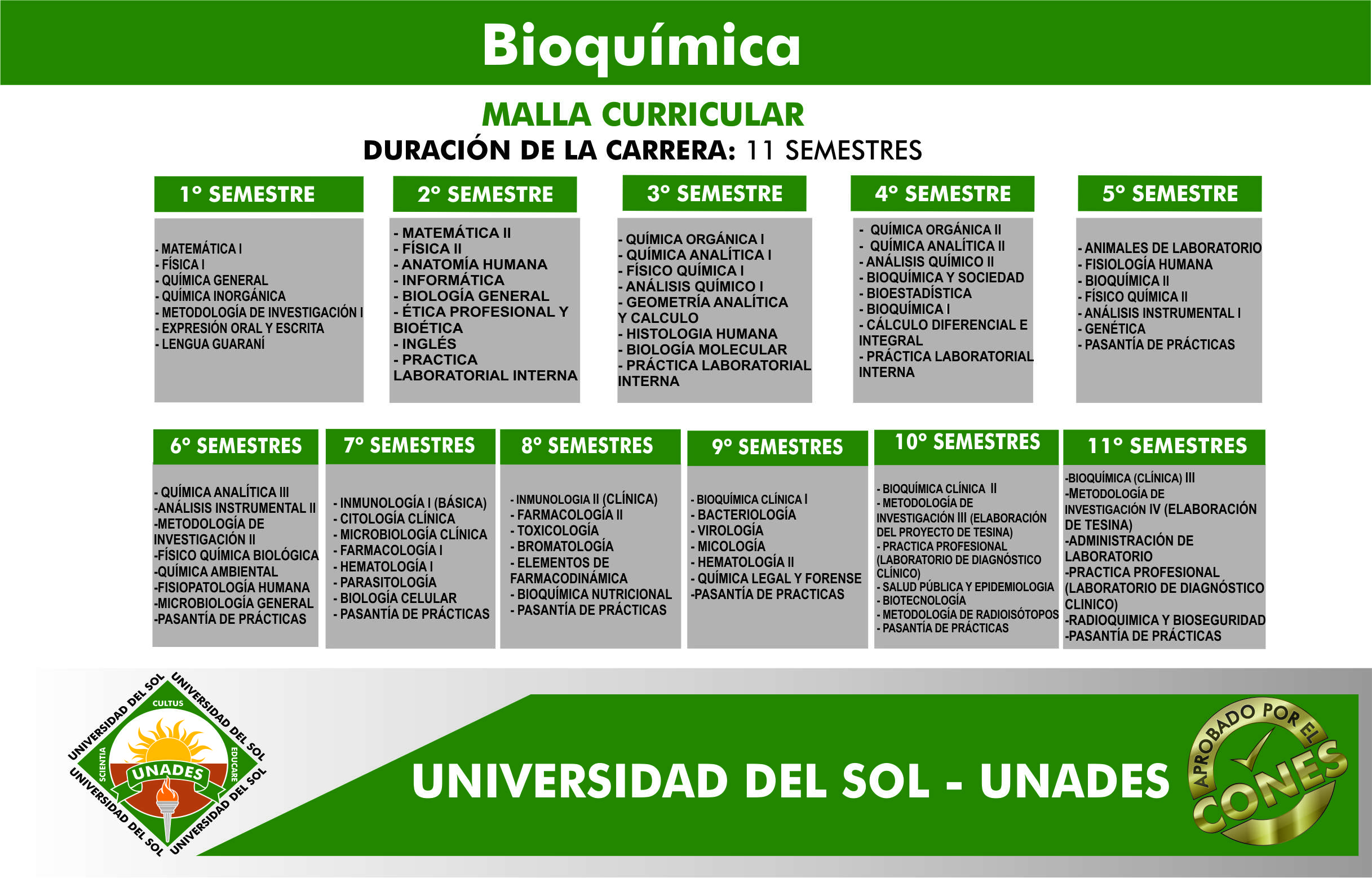 Malla BIOQUIMICA